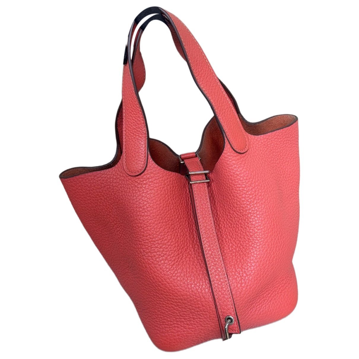 Picotin leather handbag