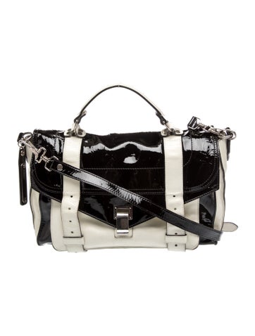 Leather Top Handle Bag