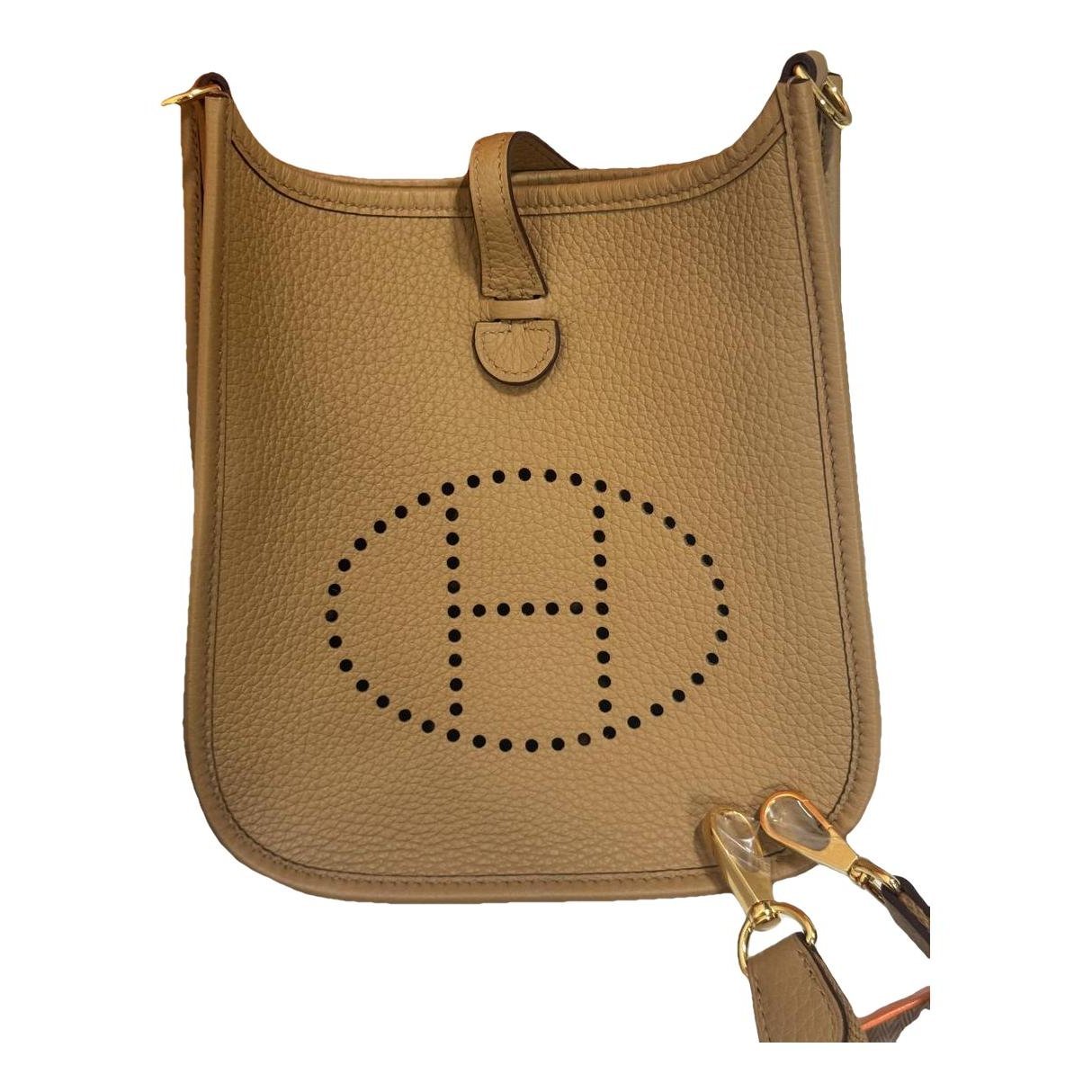 Hermes Evelyne Handbag Biscuit
