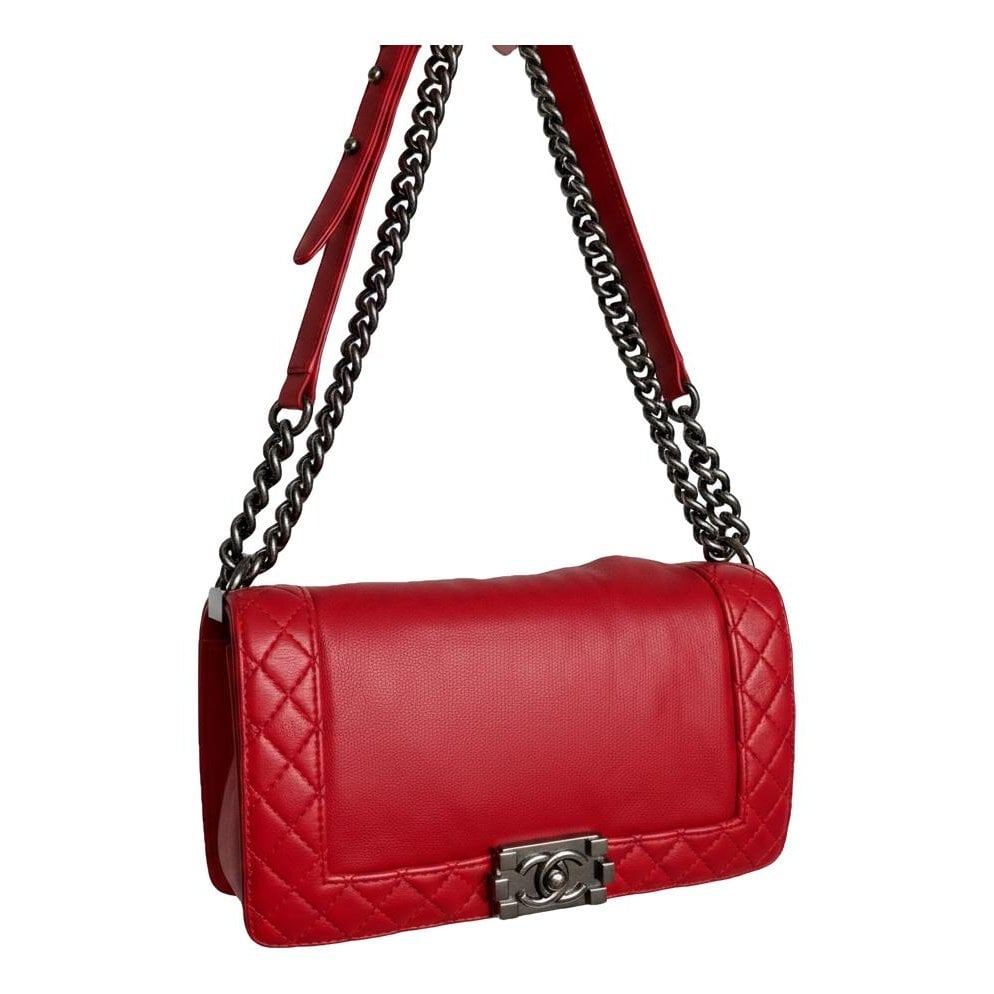 Boy leather crossbody bag
