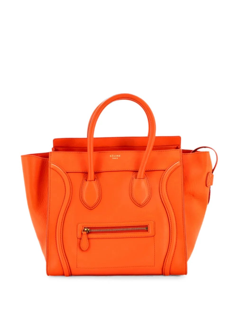 Luggage Bag Smooth Leather Mini tote bag