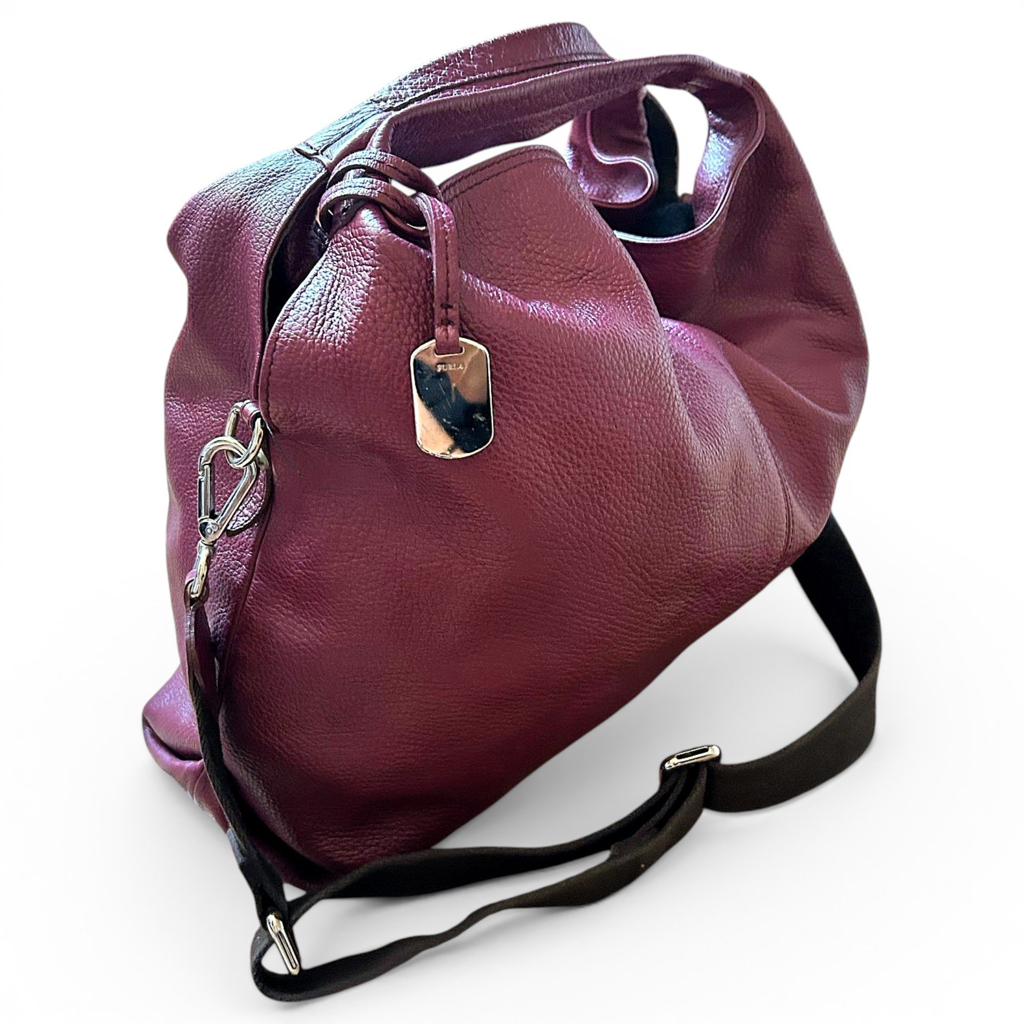 Leather handbag