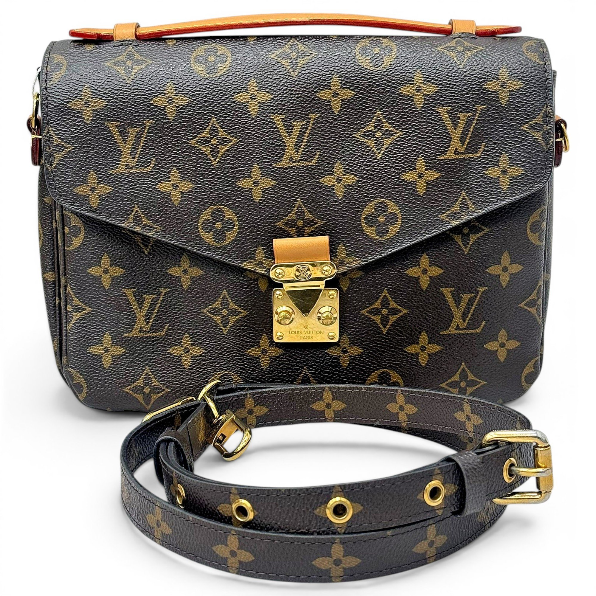 Metis leather handbag