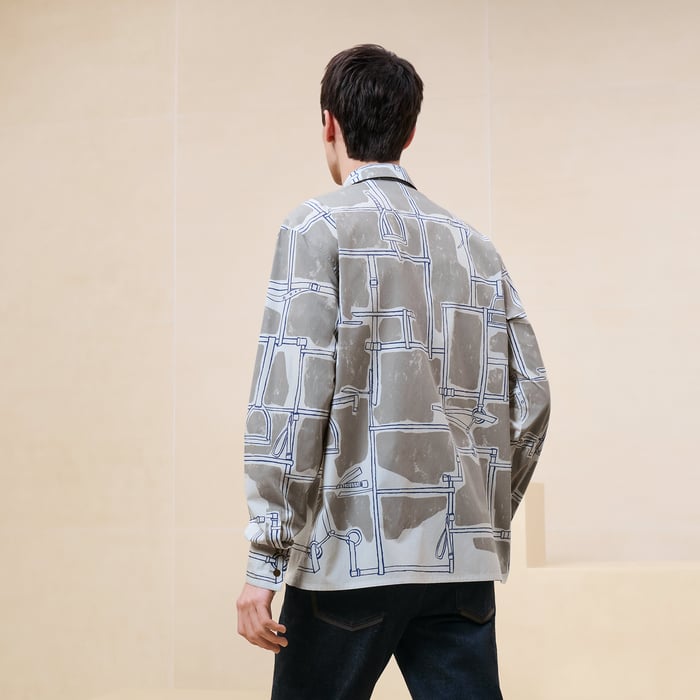Tourbe "Harnais En Gouache" Sporty Fit Shirt