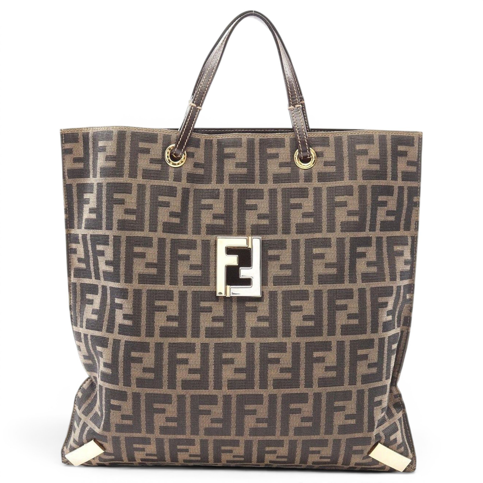 Leather tote