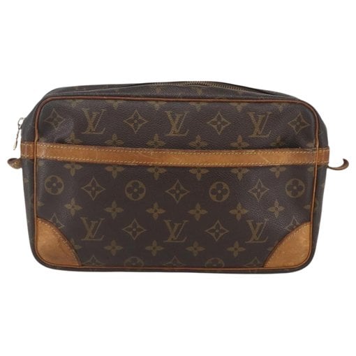 Saint Paul leather clutch bag