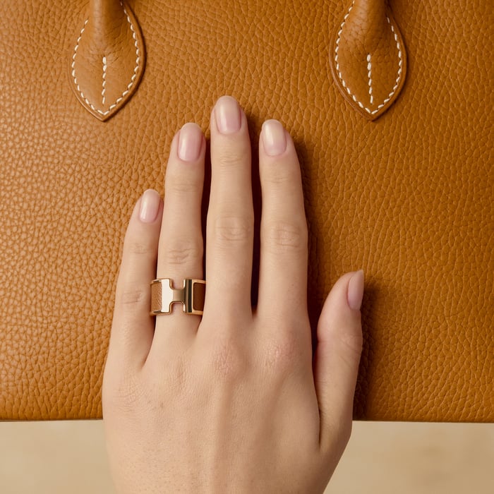 Gold Olympe Ring, Large Model