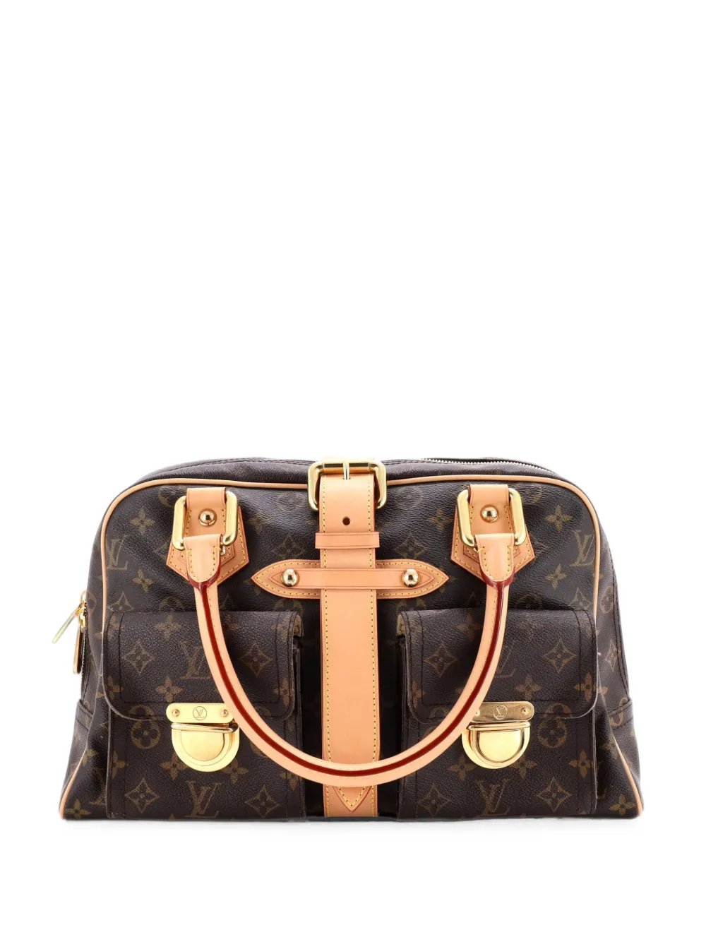 Manhattan Handbag Monogram Canvas GM satchel