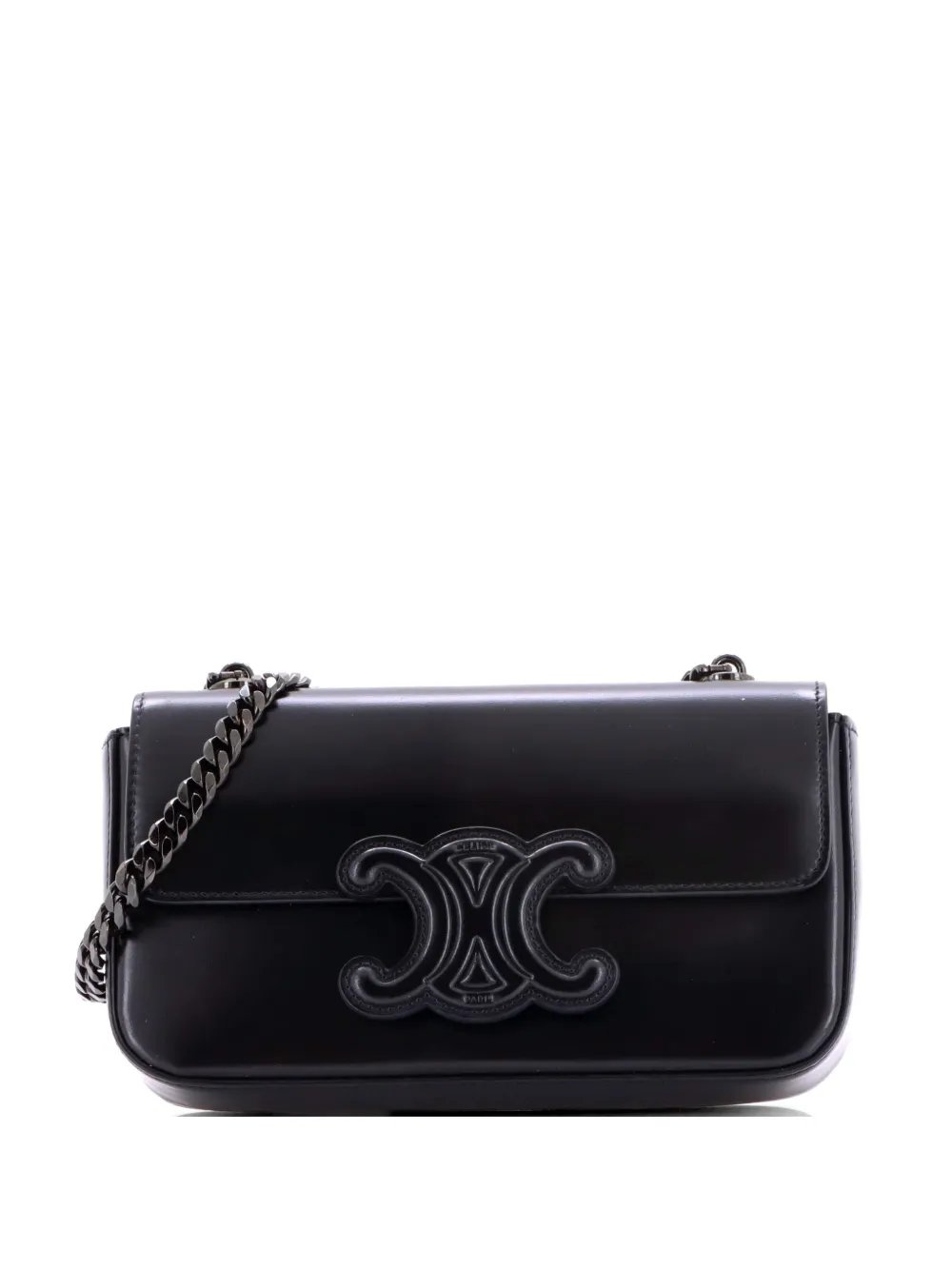 Triomphe Chain Leather Small shoulder bag