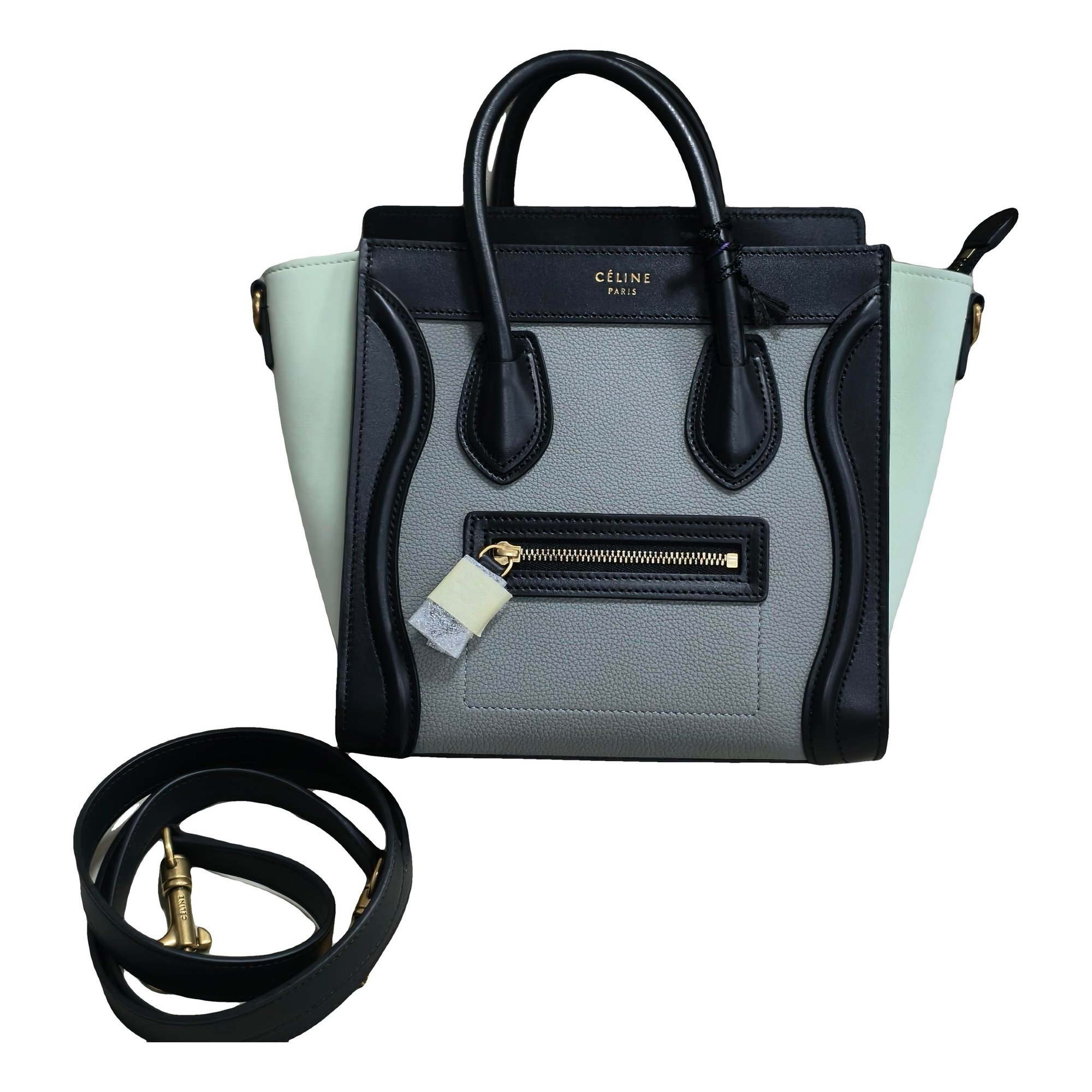 Nano Luggage leather handbag