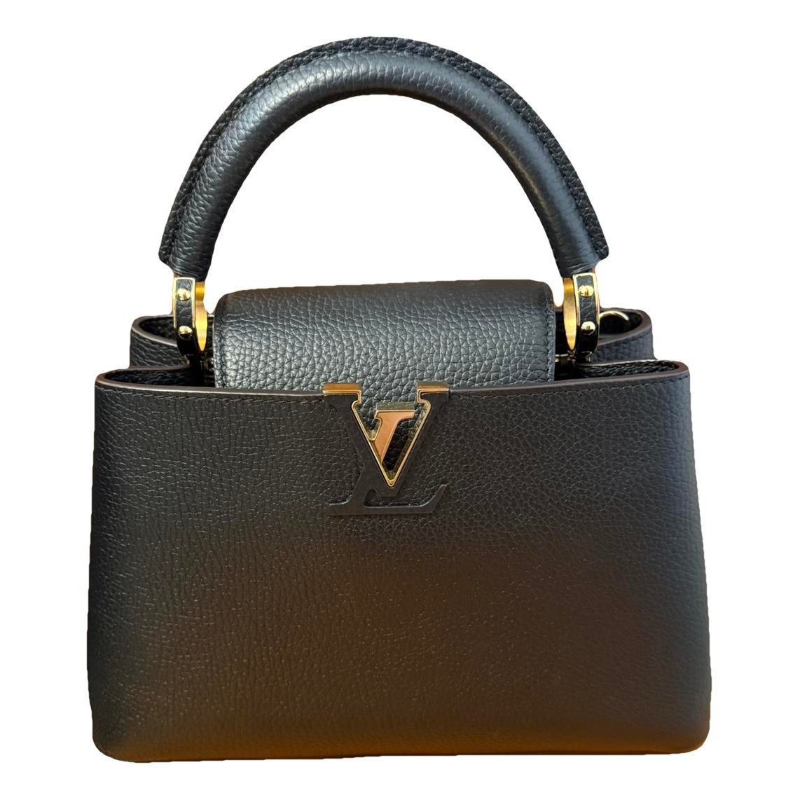 Capucines leather handbag