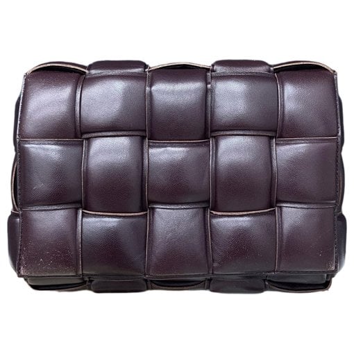 Cassette Padded leather handbag