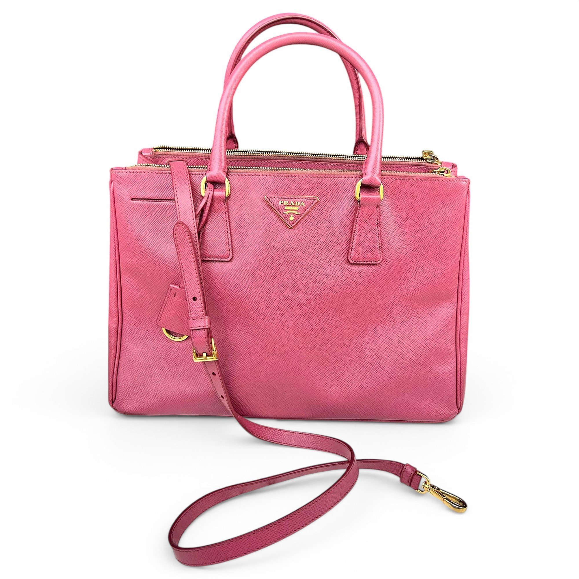 Galleria leather handbag