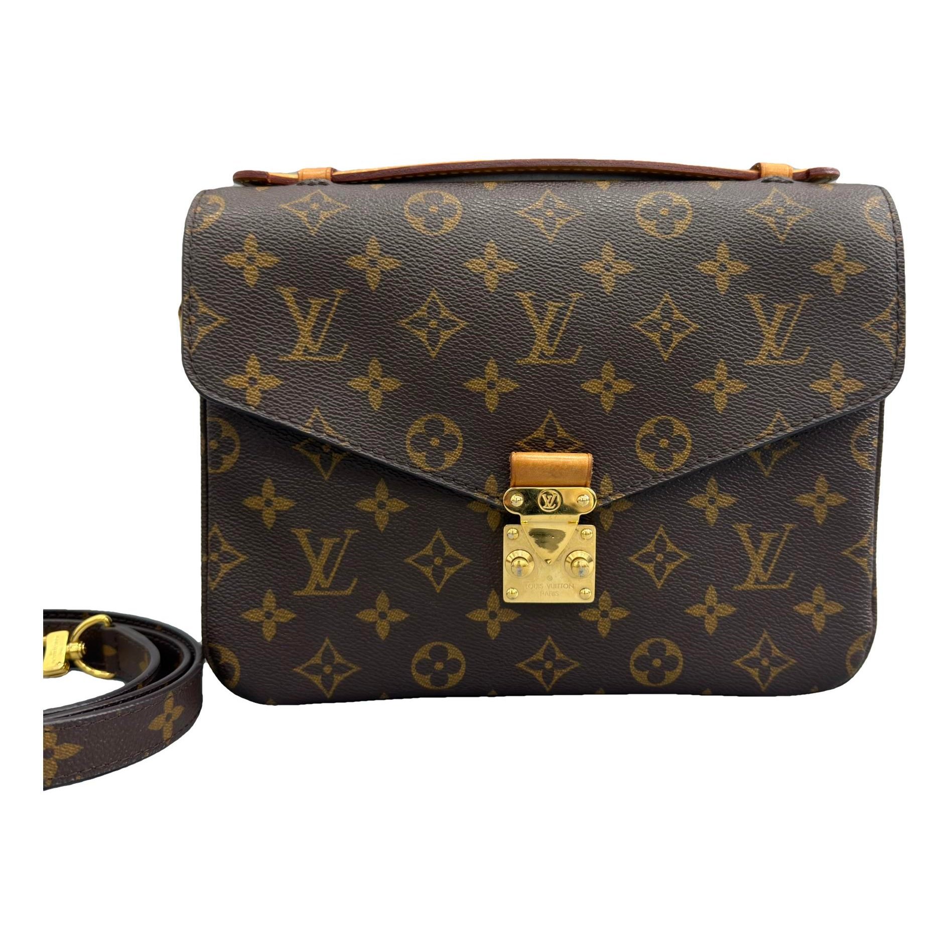 Metis leather handbag