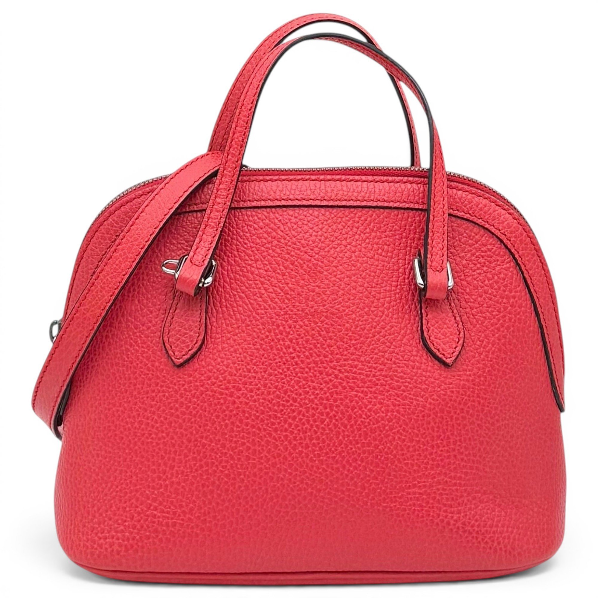 Dôme pony-style calfskin handbag