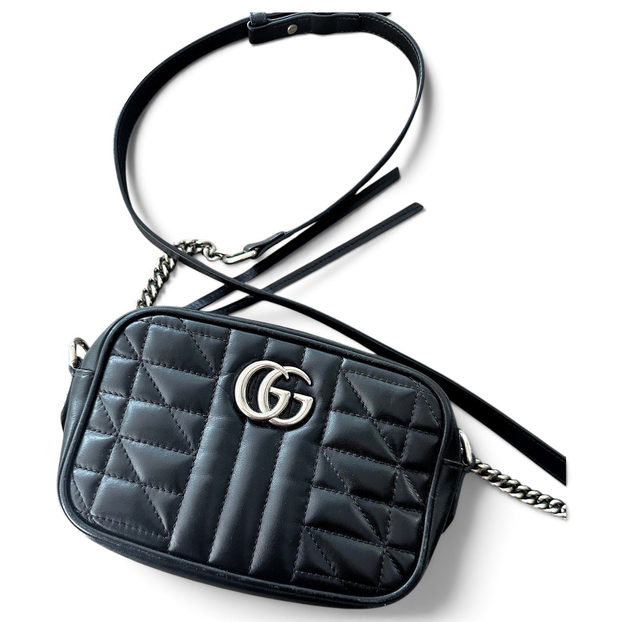GG Marmont leather crossbody bag