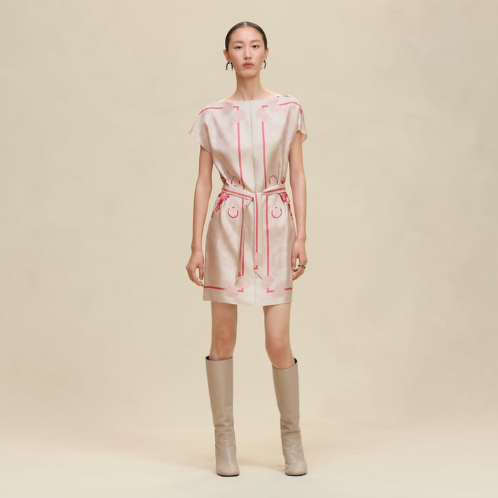 Beige Avoine "Palefroi Remix" Classic Tunic