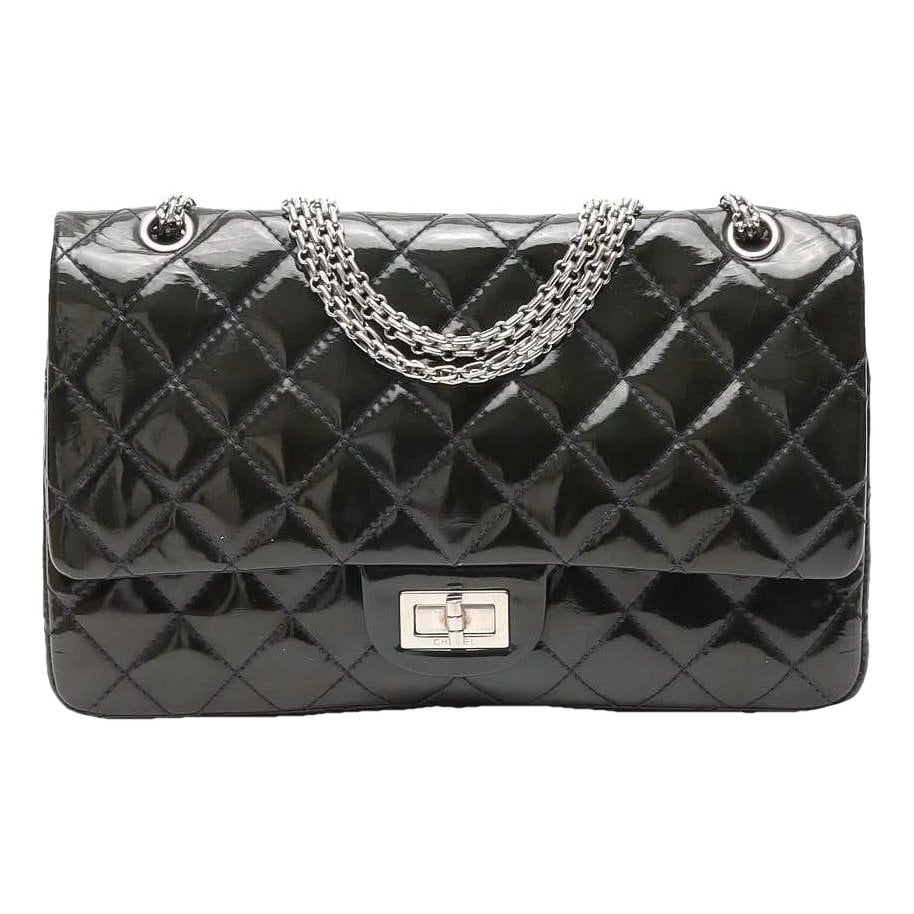 2.55 patent leather handbag