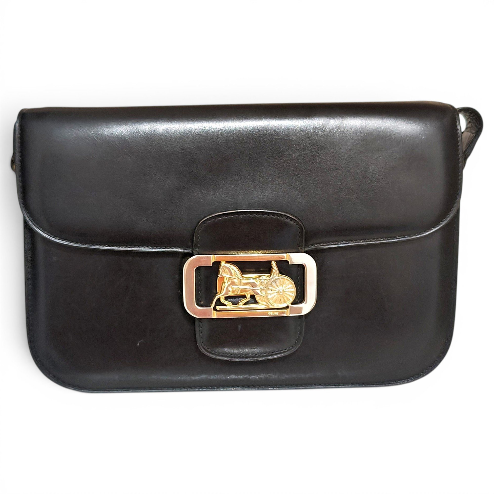 Classic leather handbag