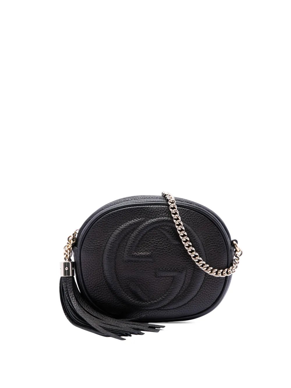 2016-2026 Mini Pebbled Calfskin Soho Chain crossbody bag