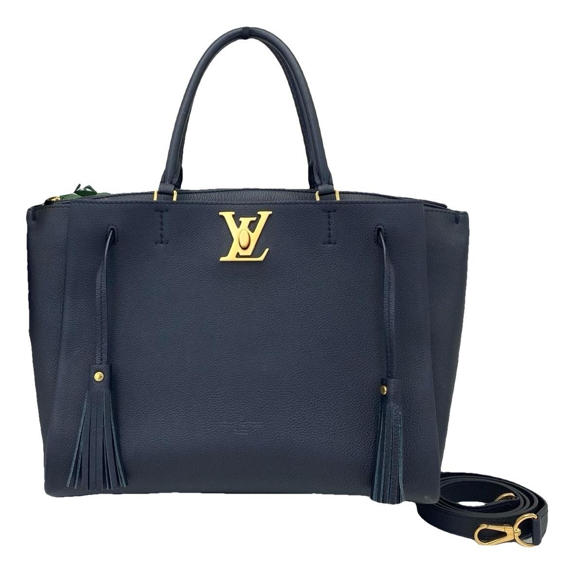 Lockmeto leather handbag