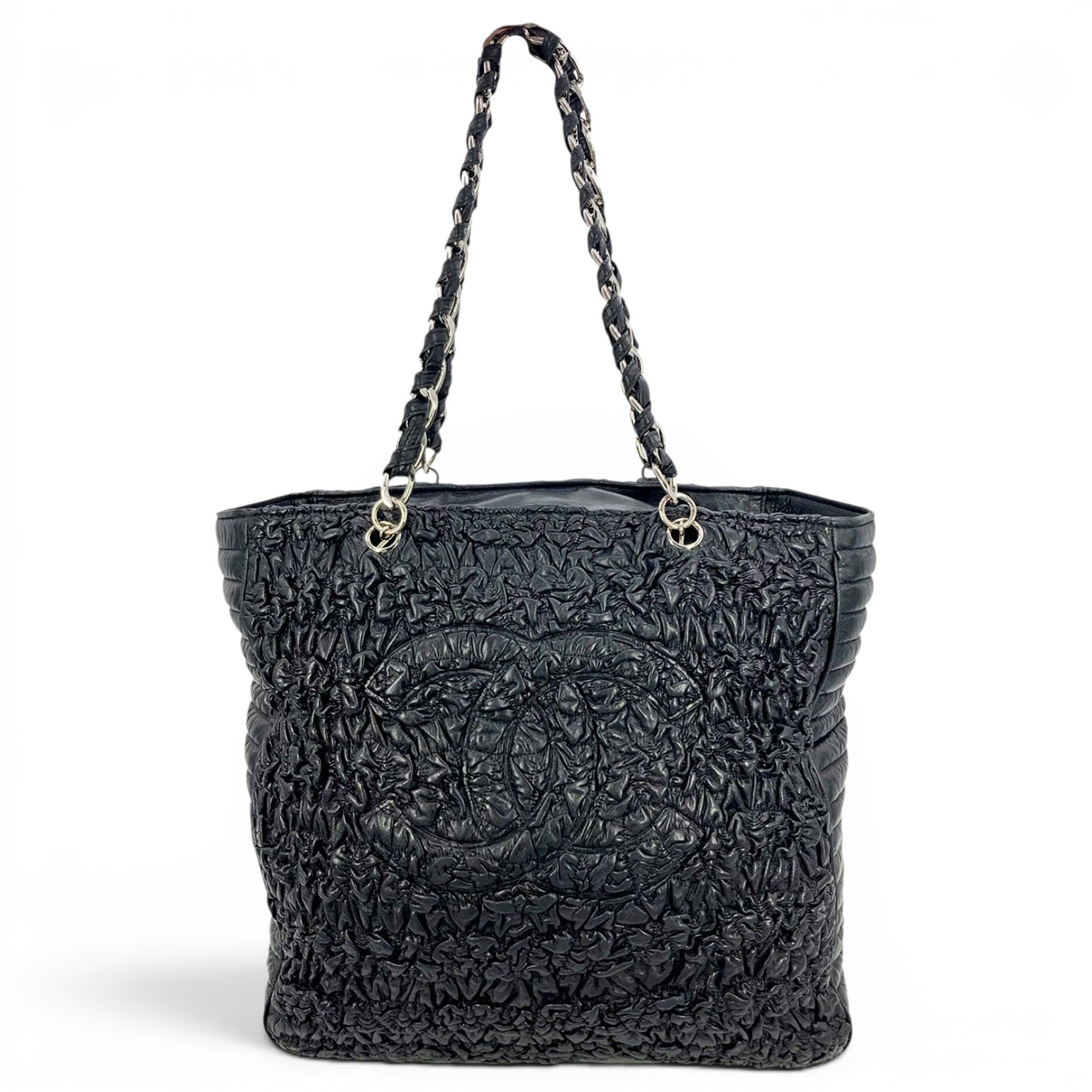 Leather tote