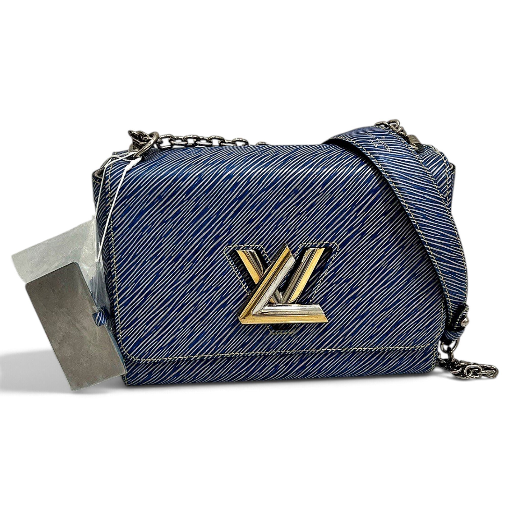 Twist leather handbag