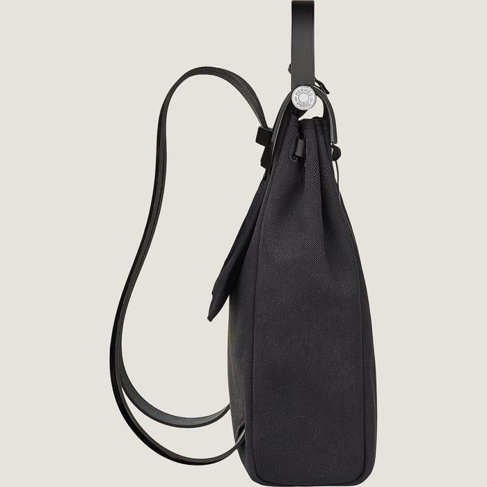 Noir Herbag a Dos Zip Retourne Backpack