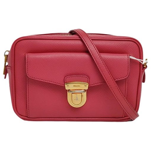 Leather crossbody bag