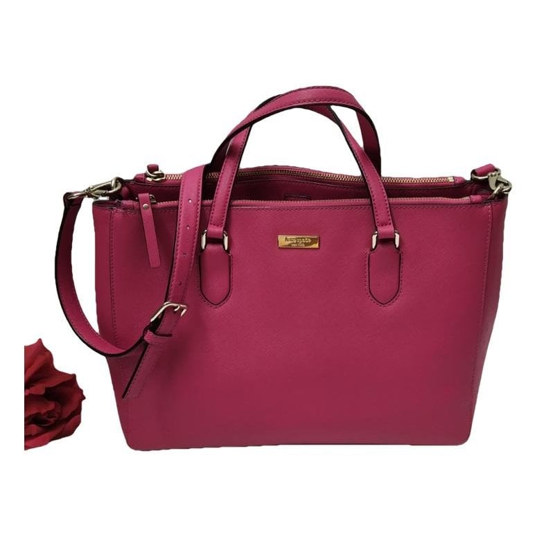 Leather satchel