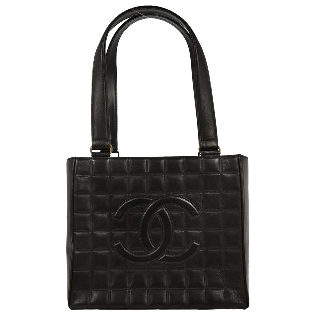 East West Chocolate Bar leather tote