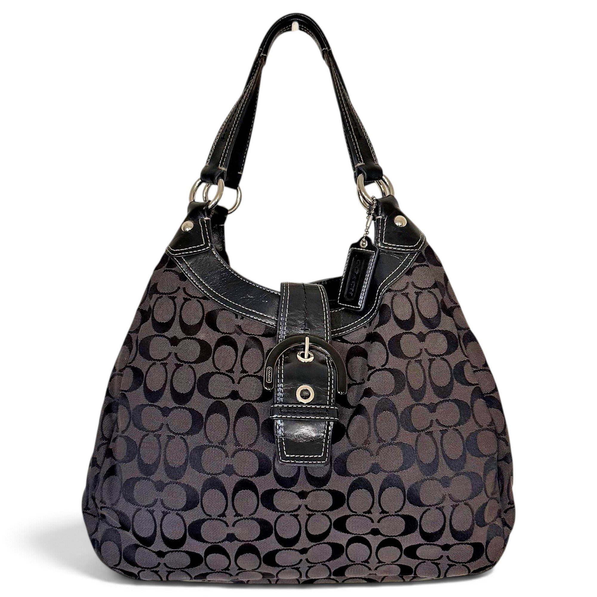Signature Sufflette cloth handbag