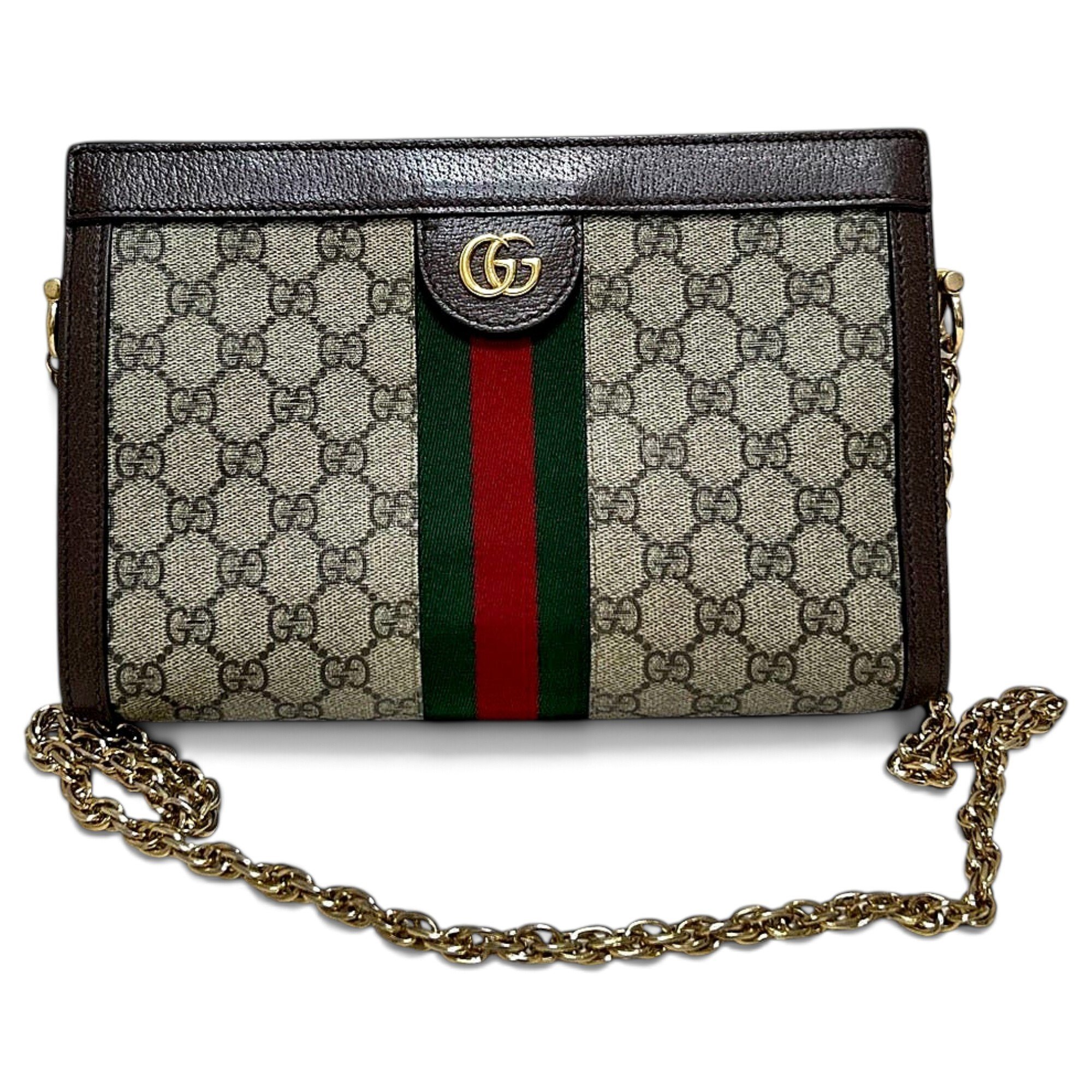 Ophidia cloth crossbody bag