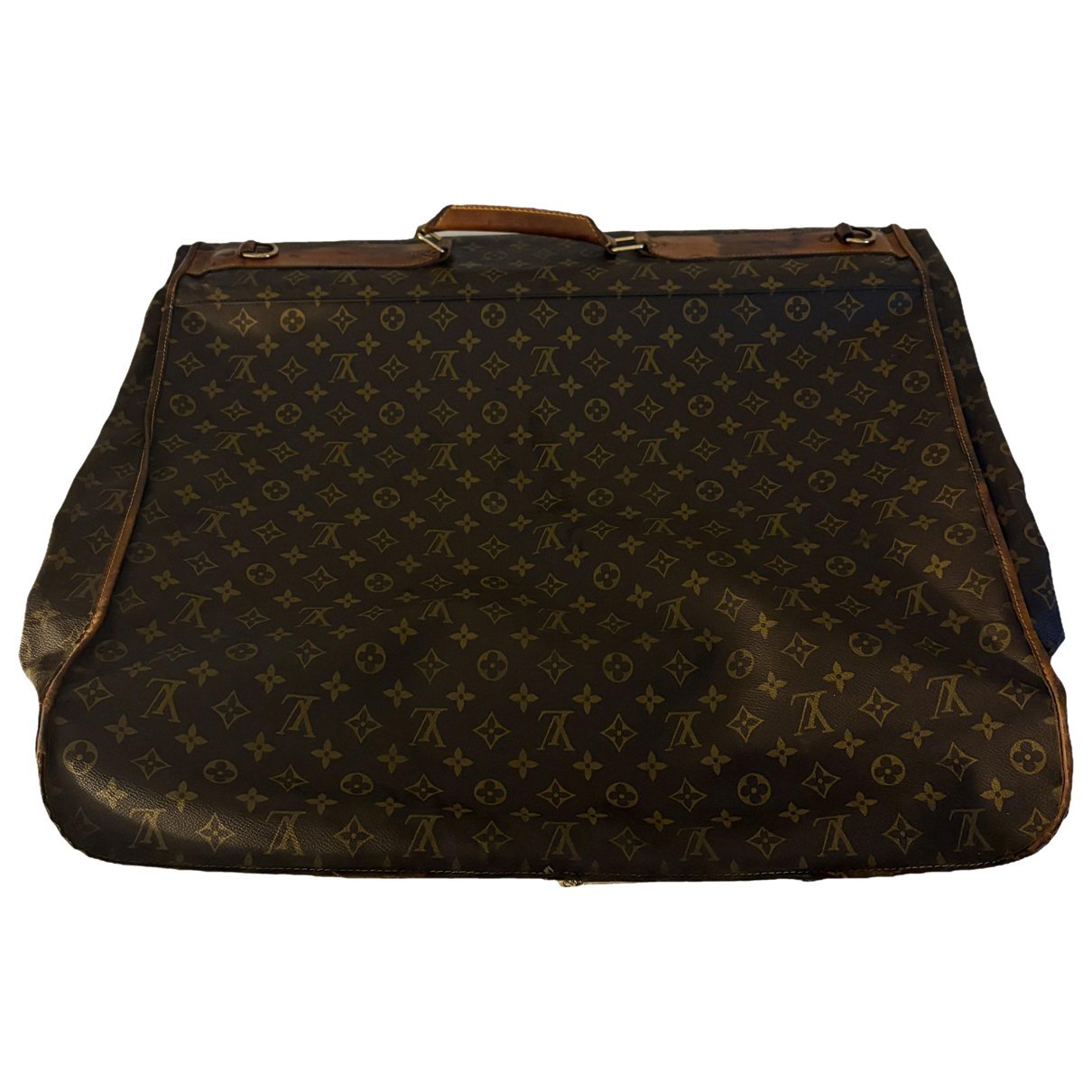 Garment leather travel bag