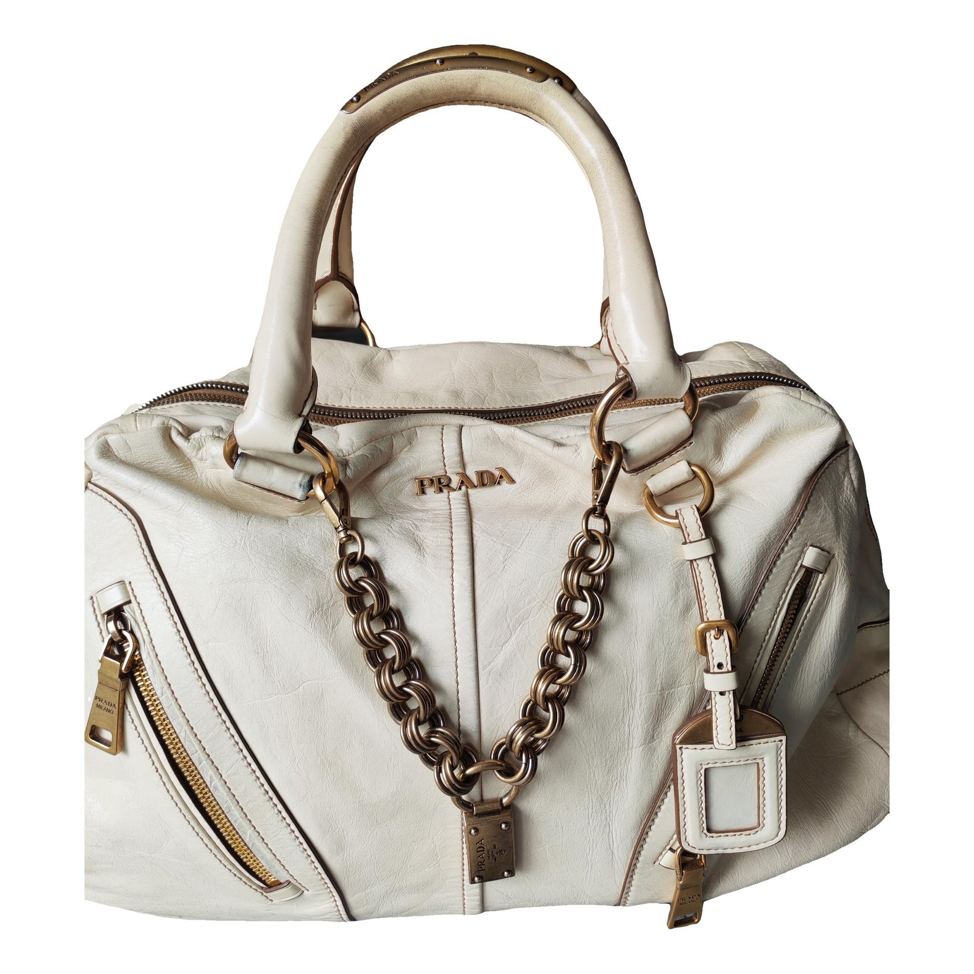 Leather handbag