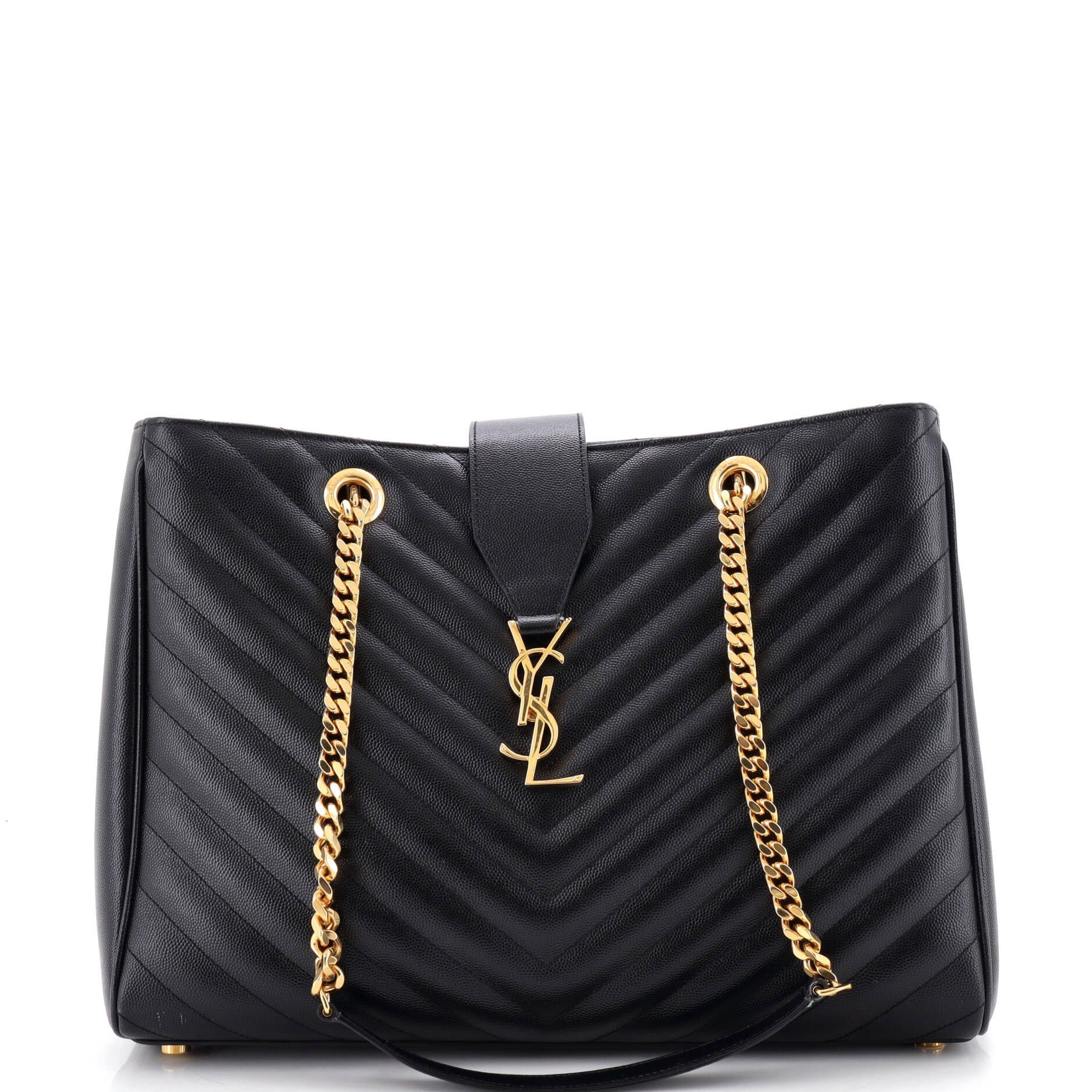 Leather tote