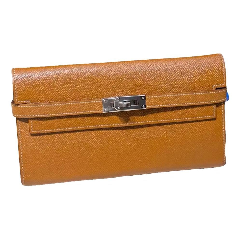 Kelly to go leather clutch bag