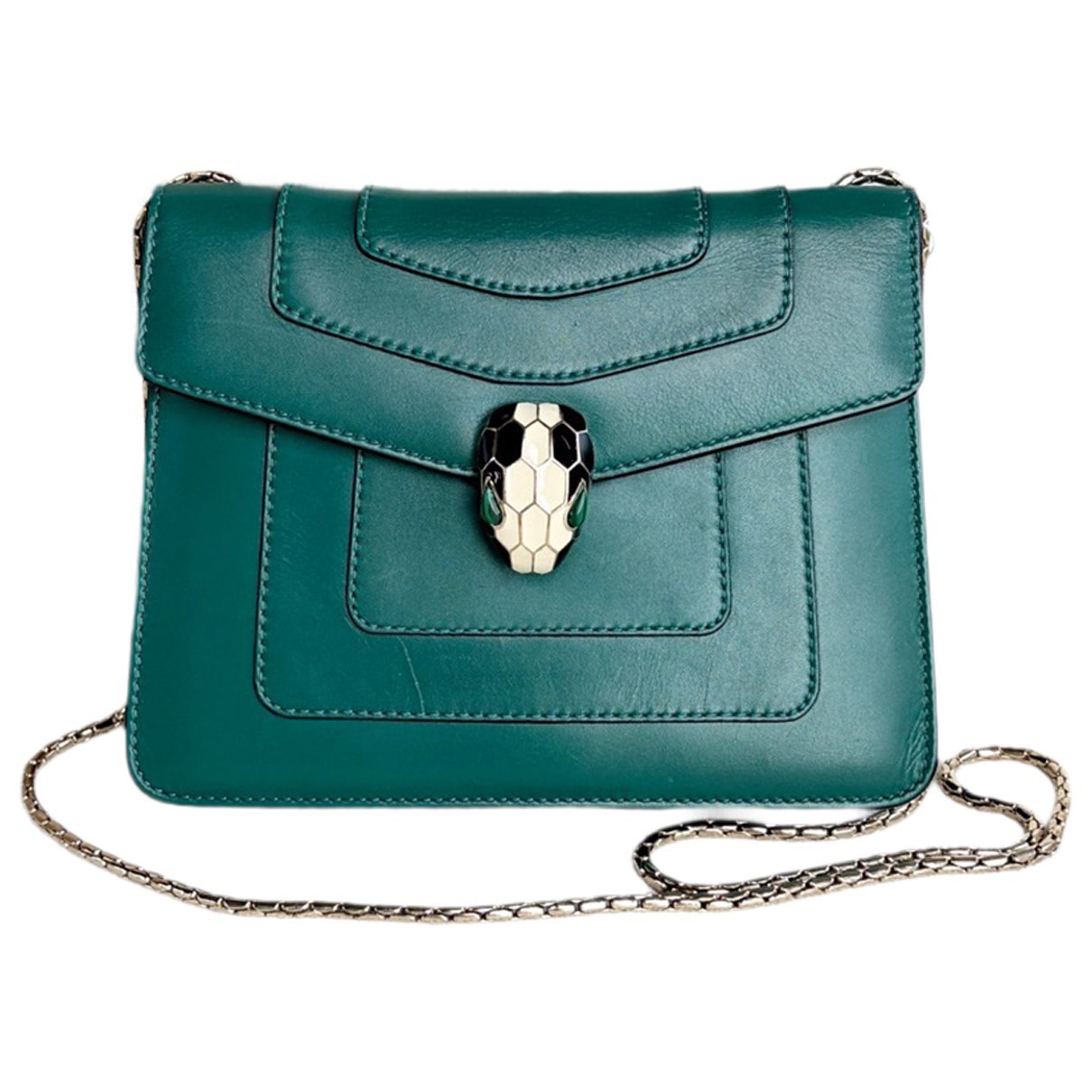 Serpenti leather crossbody bag