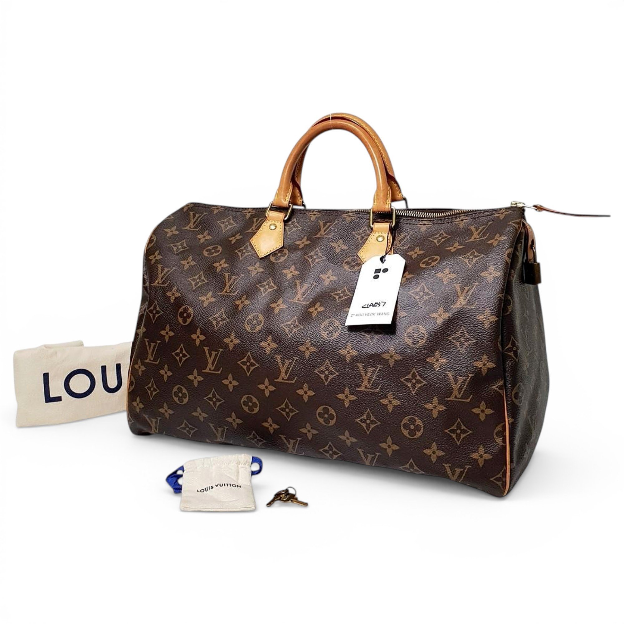 Leather handbag