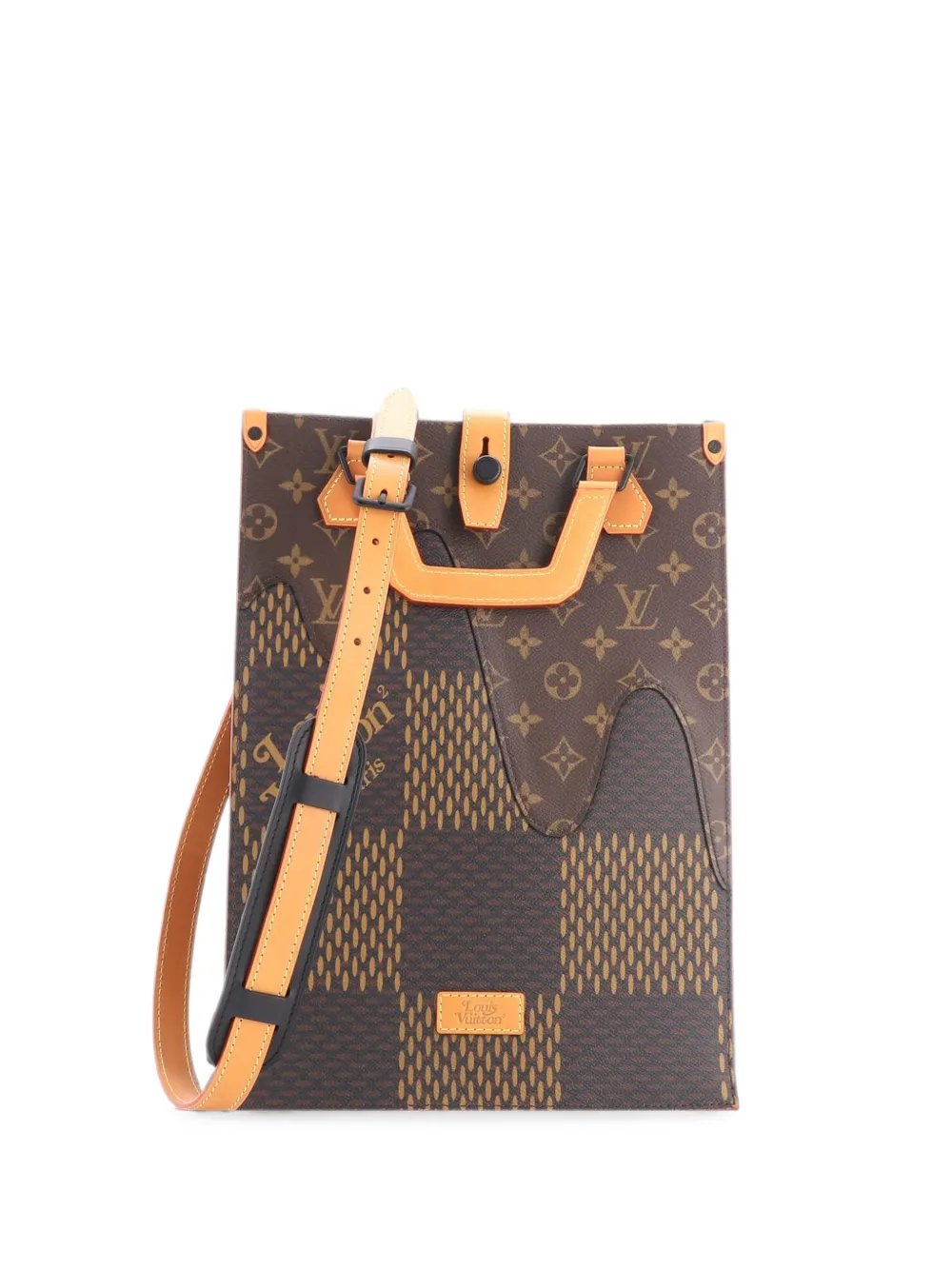 Nigo Limited Edition Giant Damier and Monogram Canvas Mini tote bag