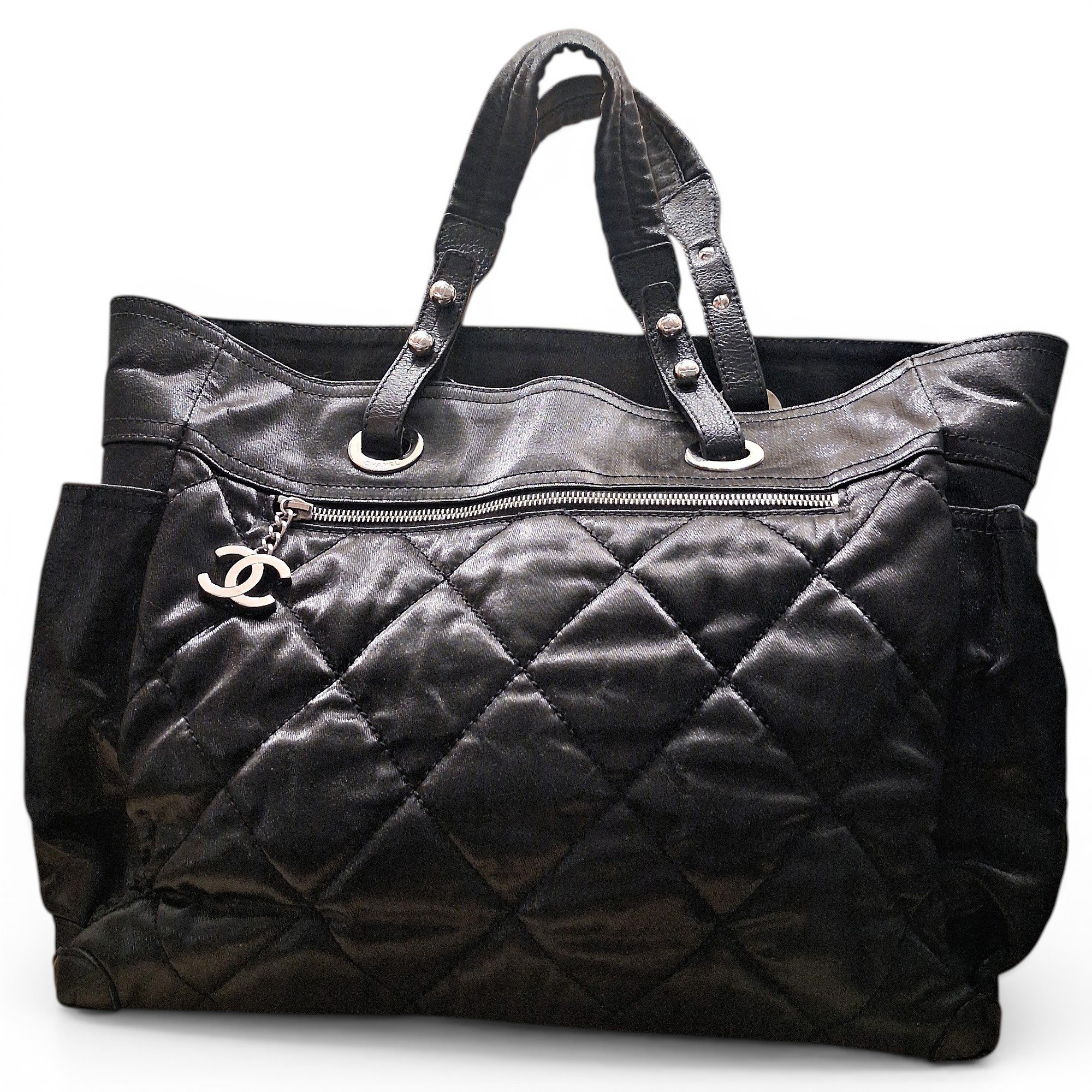 Paris-Biarritz leather handbag