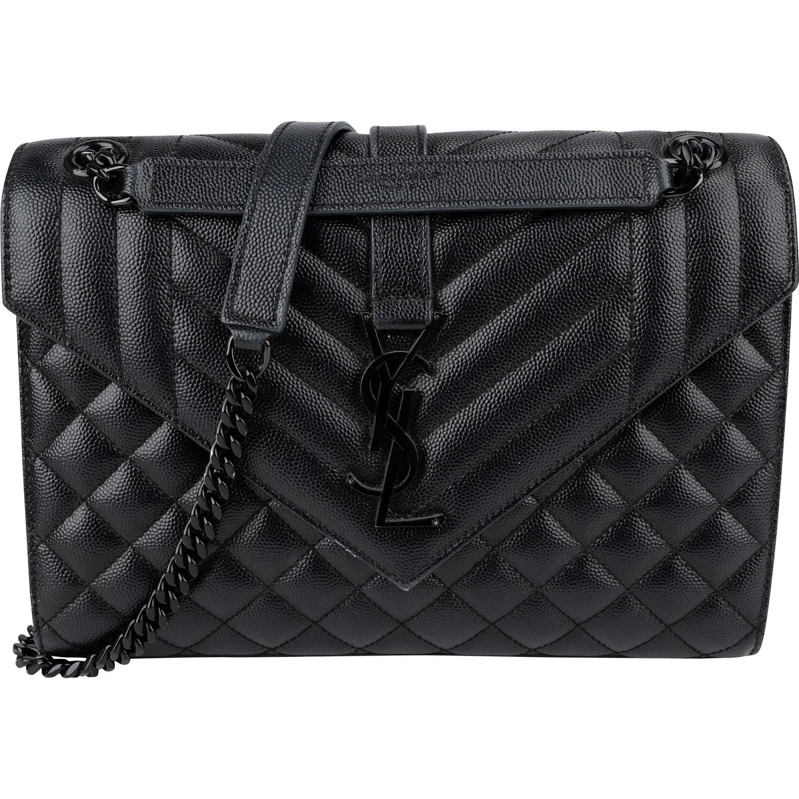 Envelope leather crossbody bag