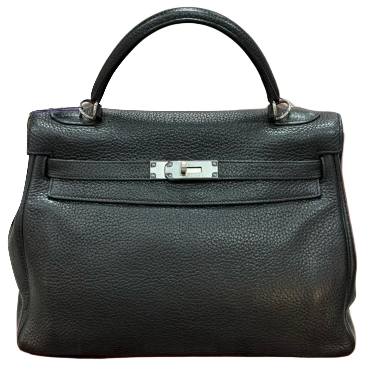 Hermes Kelly 32 leather handbag
