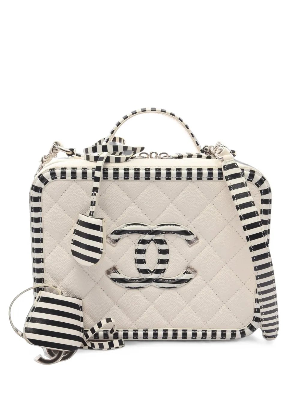 2018-2019 CC Filigree Vanity two-way handbag