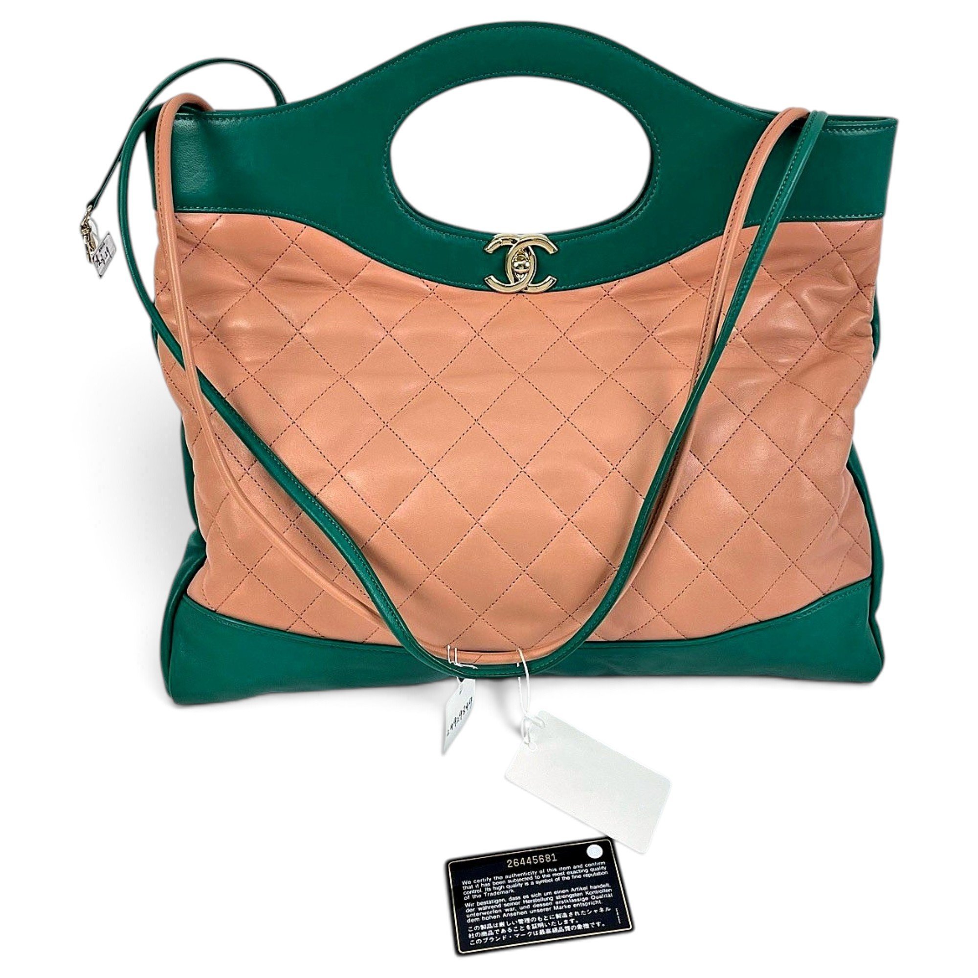 31 leather tote