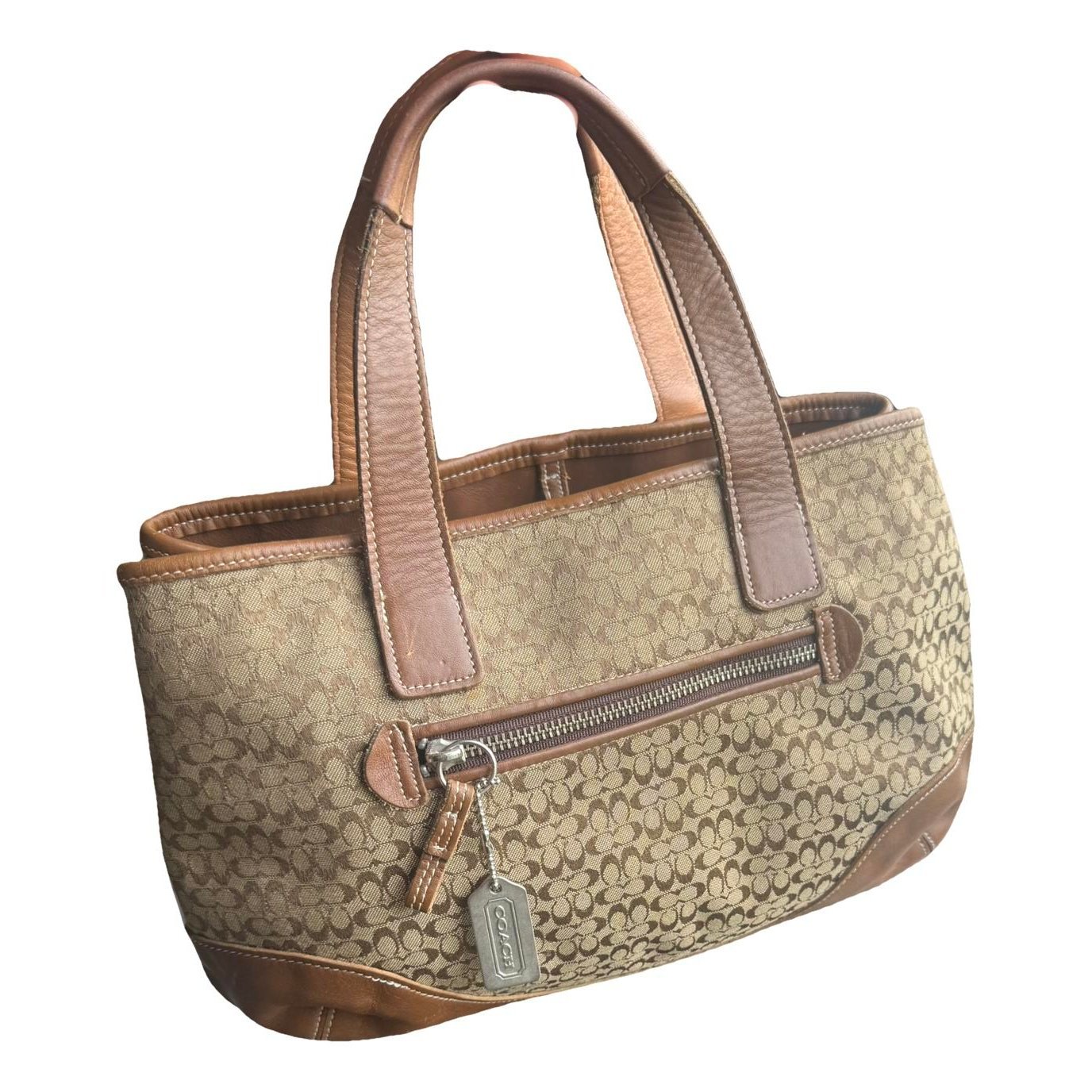 Signature Sufflette cloth handbag