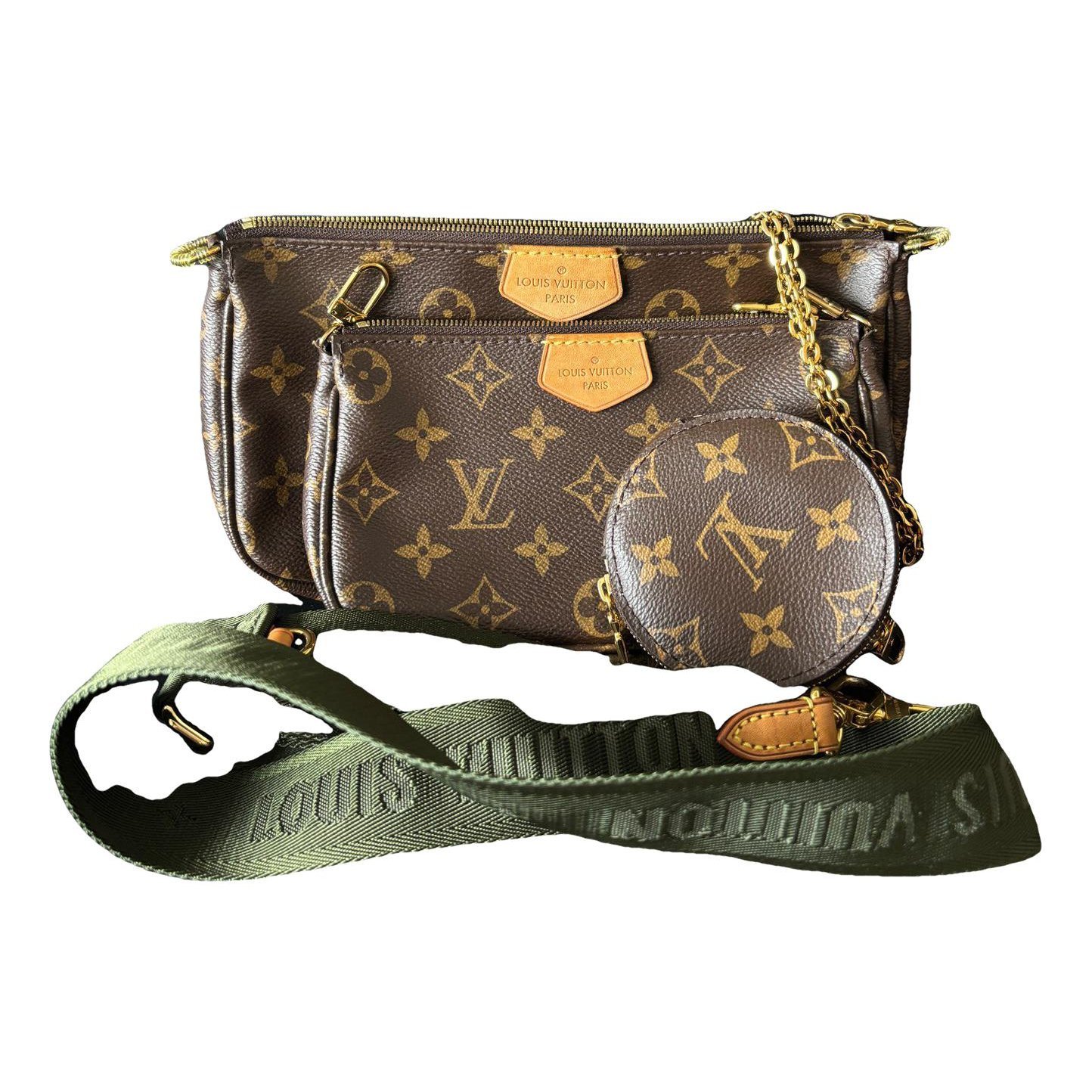 Multi Pochette Accessoires leather handbag