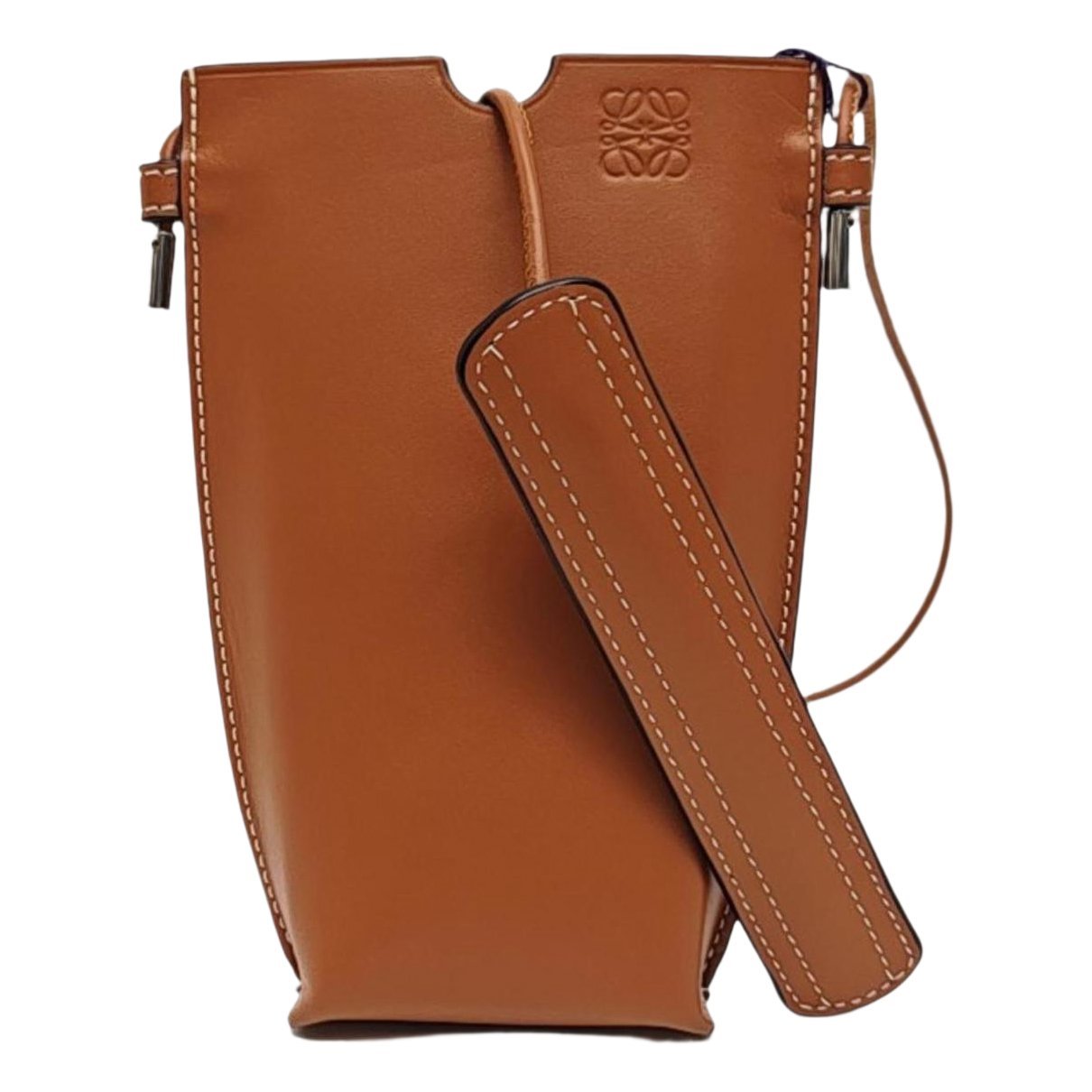 Leather crossbody bag