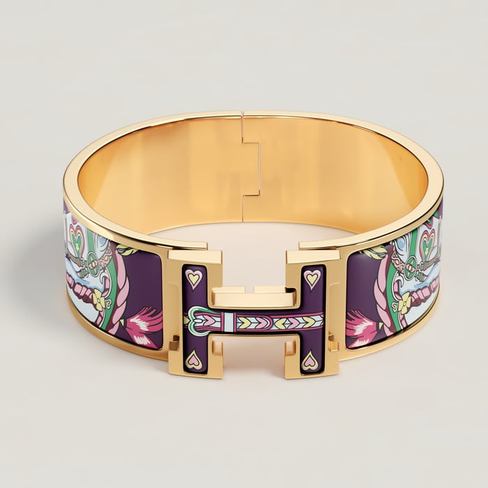 Casaque Clic Clac H Harnais De Coeur Bracelet