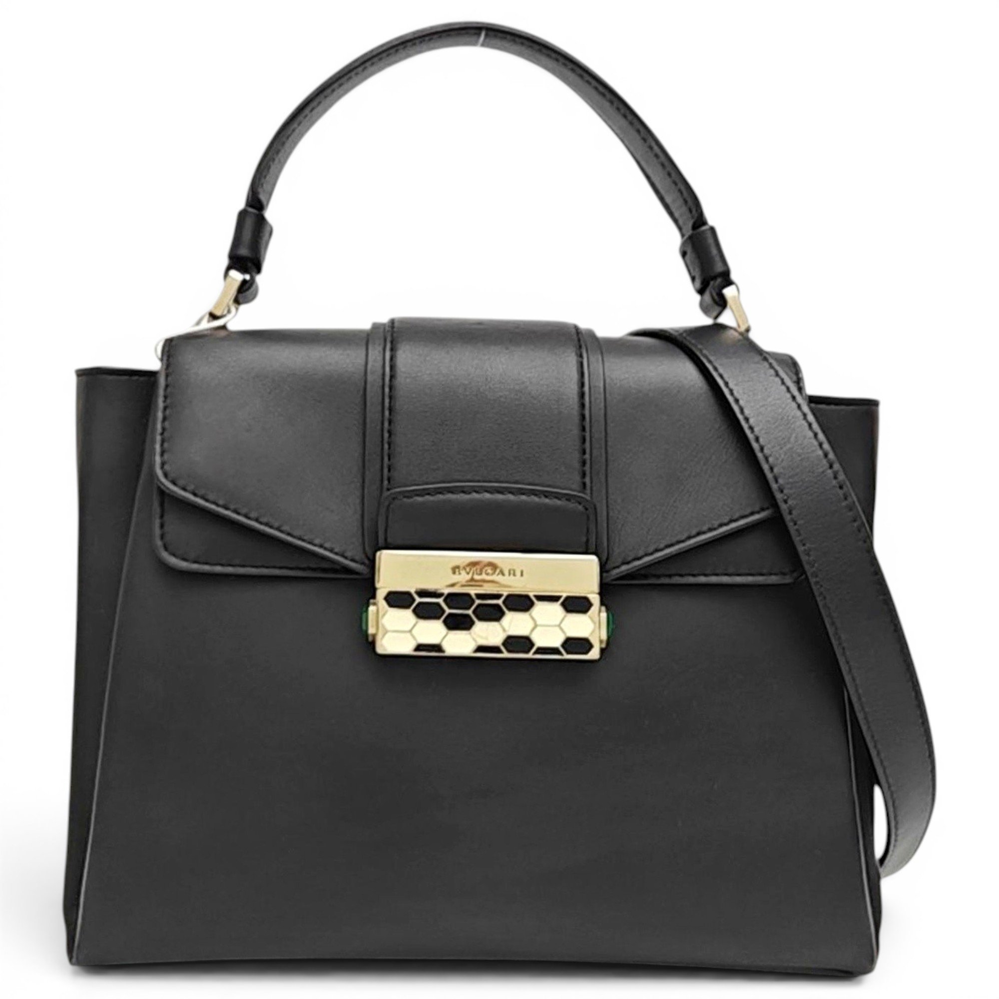 Leather handbag